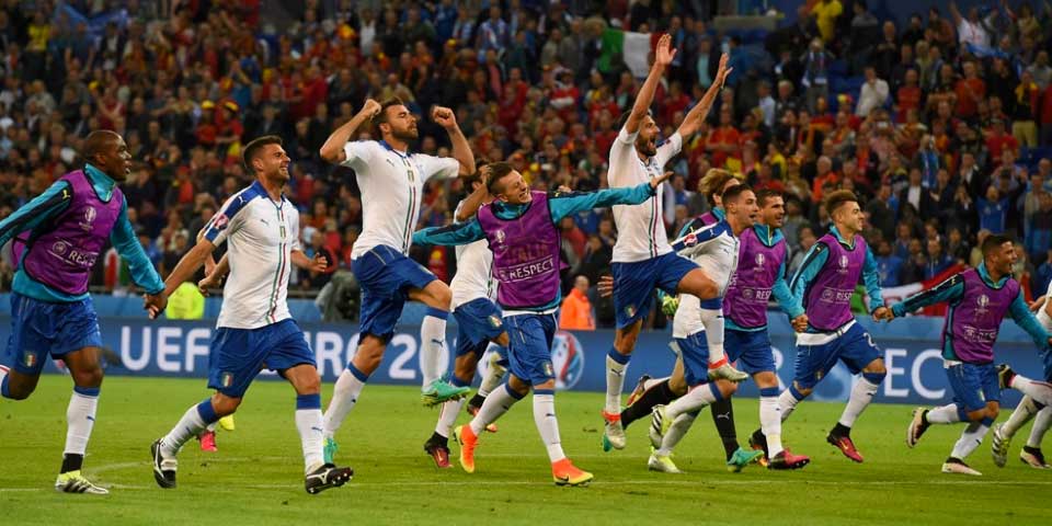 Una sólida Italia se impone a una decepcionante Bélgica