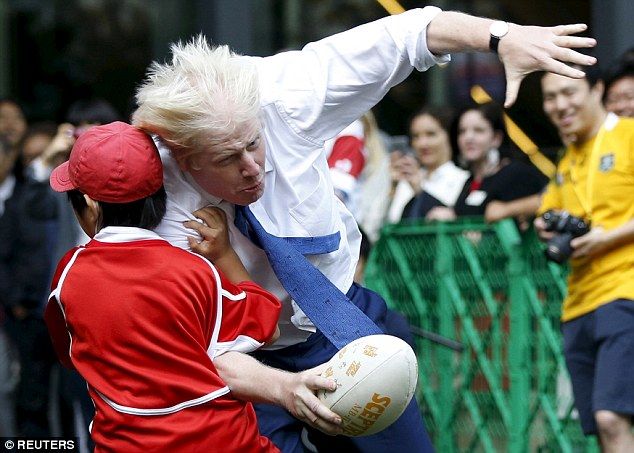 Boris Johnson, el Donald Trump británico - johnson-rugby
