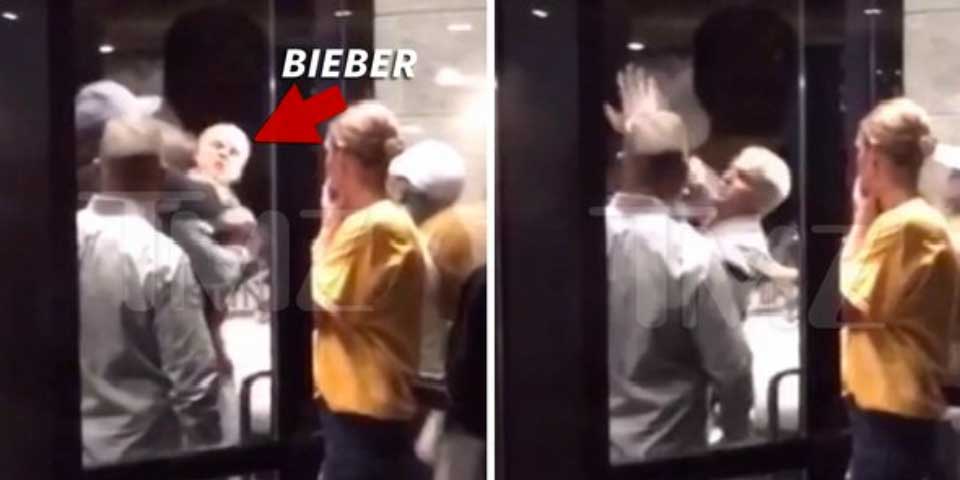 Video: Justin Bieber llega a los golpes tras partido de NBA