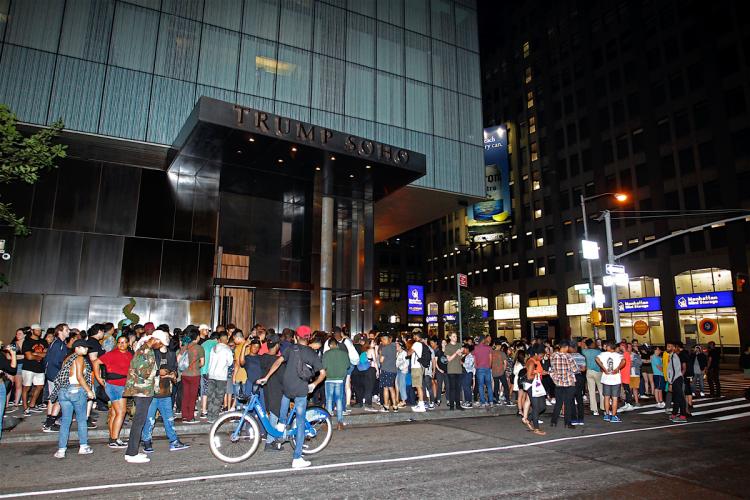 Concierto secreto de Kanye West se torna en caos - kanye-west