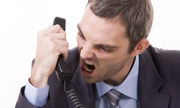 Las fallas más comunes de las telecomunicaciones en México - llamar-enojado