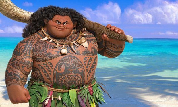 Disney enoja a la Polinesia por imagen de un dios obeso - maui