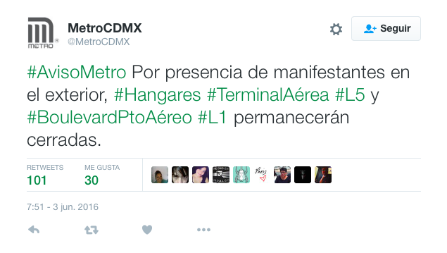 Reabren estaciones del Metro tras bloqueos de la CNTE - metro-cd-mx2