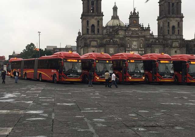 Metrobús estrena unidades - metrobus