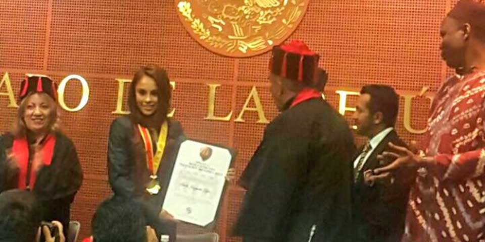 Fundación Honoris Causa concede Medalla Iberoamericana a Paola Longoria