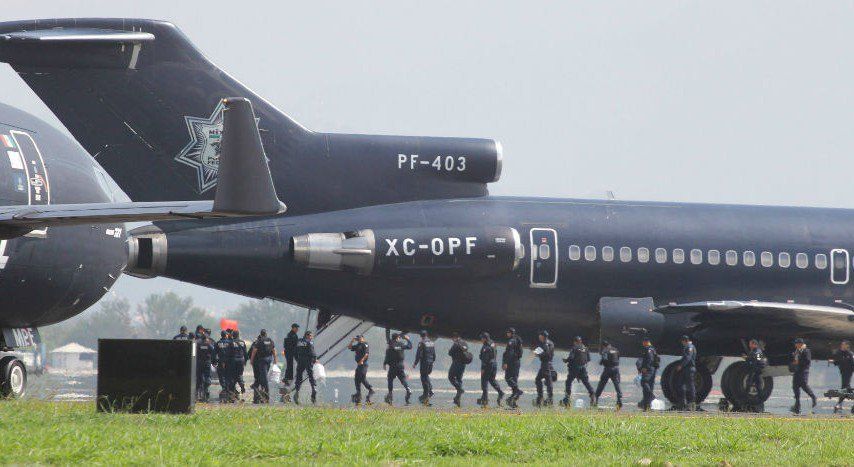 Llegan mil 200 elementos federales a Oaxaca para liberar carreteras