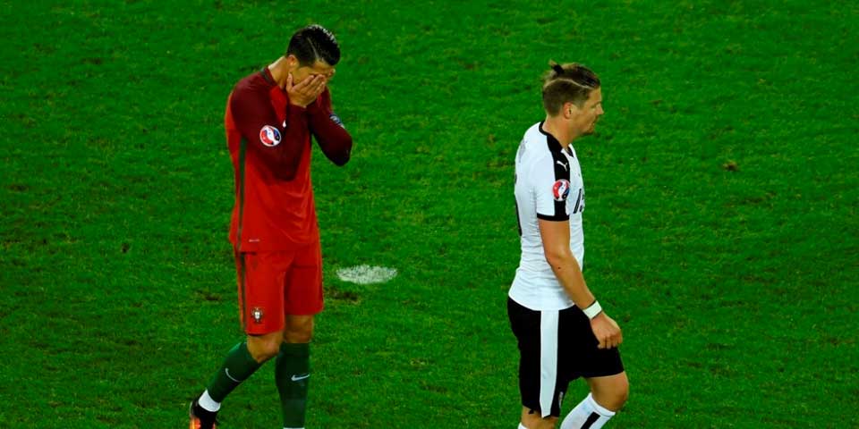 Cristiano Ronaldo y Portugal perdonan a Austria