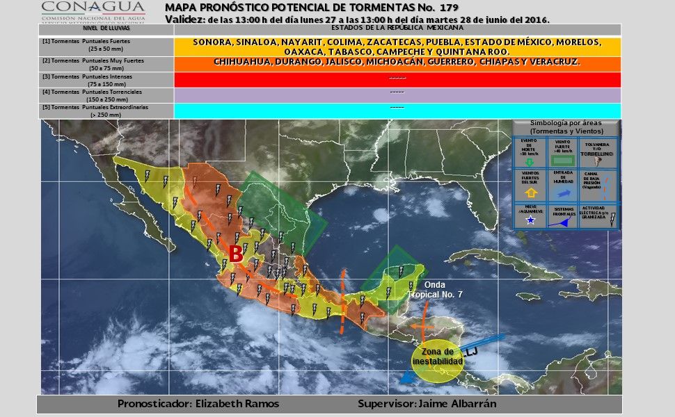 Continuarán las tormentas en el país - potencial_tormentas-2-2