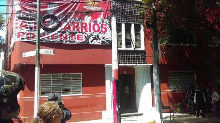 Desalojan predio irregular en la Condesa - predio-Benhamin-Hill-Giovanna-Aguilar3