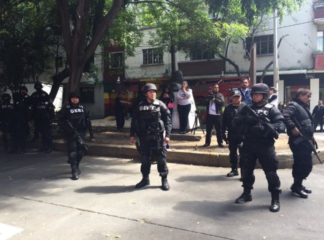 Desalojan predio irregular en la Condesa Desalojan predio irregular en la Condesa