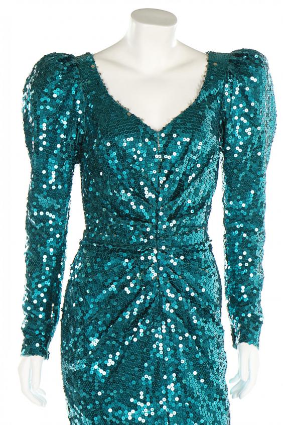 Subastan vestido de la princesa Diana en 2.5 millones de pesos - princess_diana_sequin_dress_2