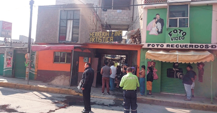 Explota tanque de gas en Ecatepec