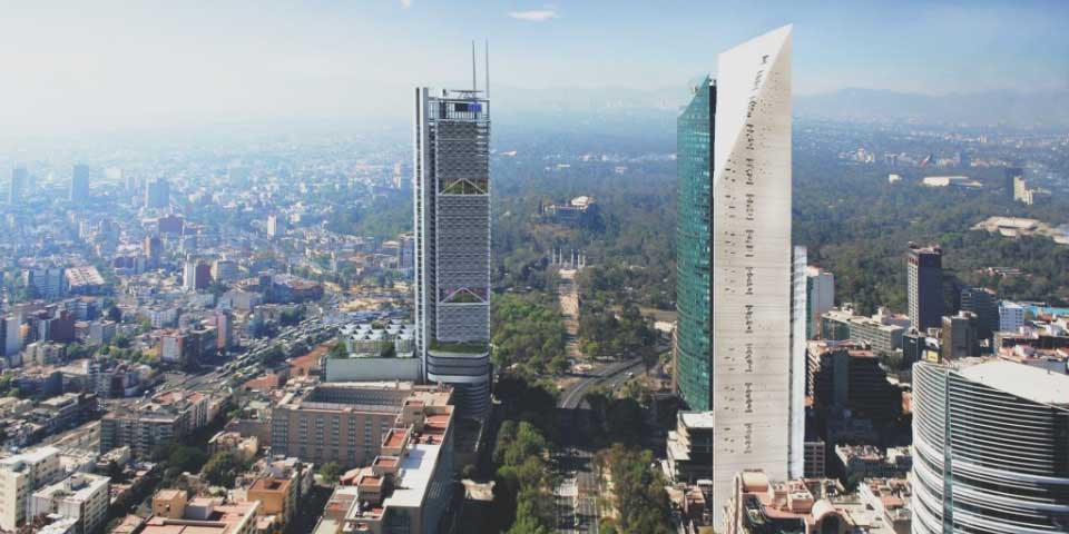 Los nuevos rascacielos de la ciudad Los nuevos rascacielos de la ciudad