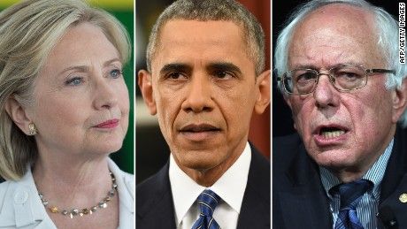 Obama busca la unificación demócrata en reunión con Sanders