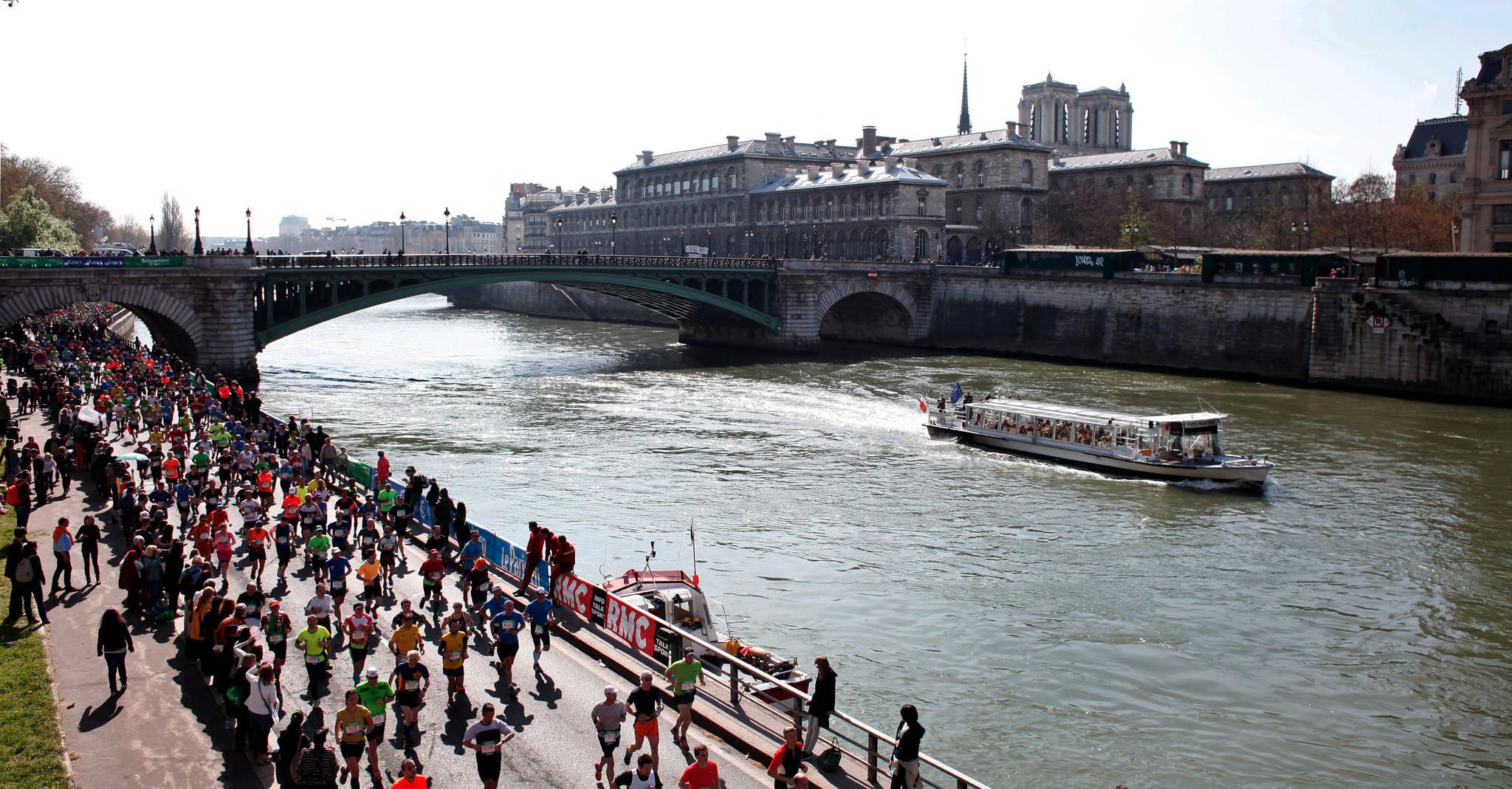 París antes y después de las inundaciones