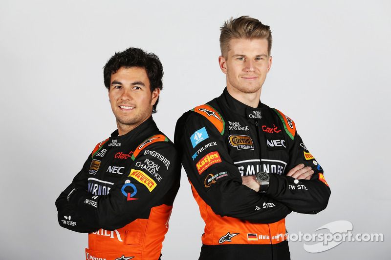 'Checo Pérez seguirá en el equipo': Force India - sergio-perez-nico-hulkenberg