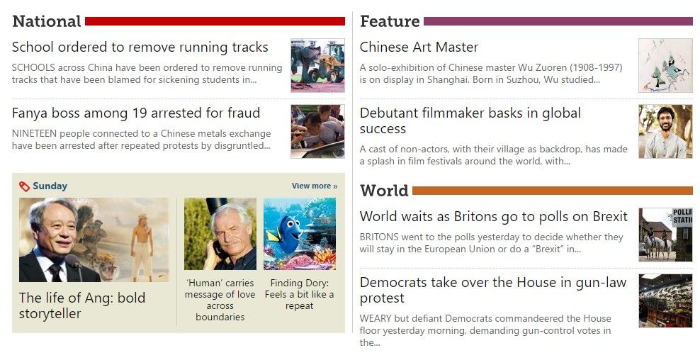 Reacciones de los medios tras el Brexit - shangai-daily