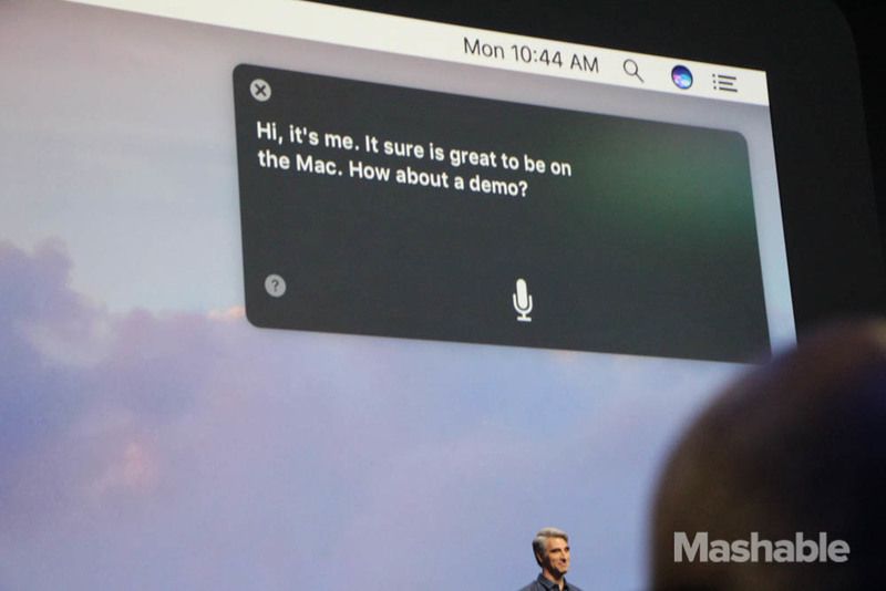 Apple presenta novedades para todos sus dispositivos - siri