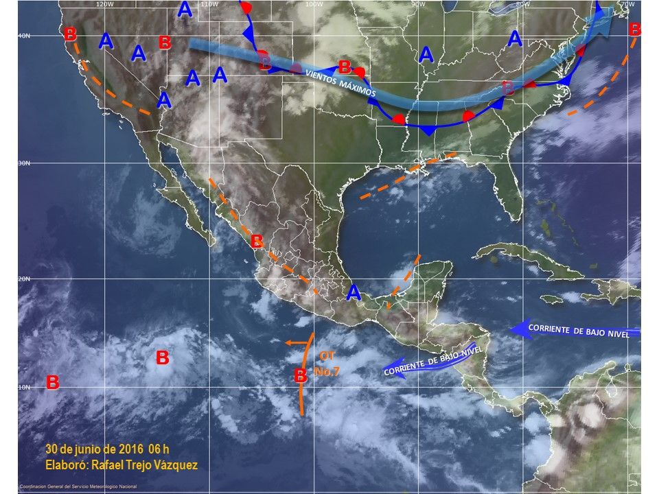 Seguirán las lluvias por onda tropical 7 - sp30jun2016-06h_5774f85e8b63f