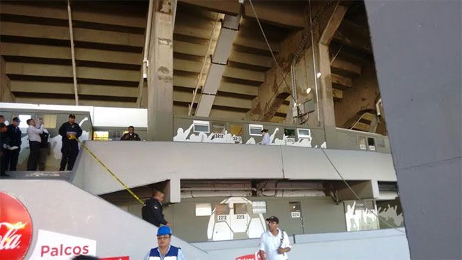 Muere trabajador al caer durante obras en Estadio Azteca - trabajador-estadio-azteca-5