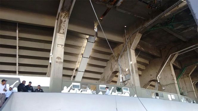 Muere trabajador al caer durante obras en Estadio Azteca - trabajador-estadio-azteca-7