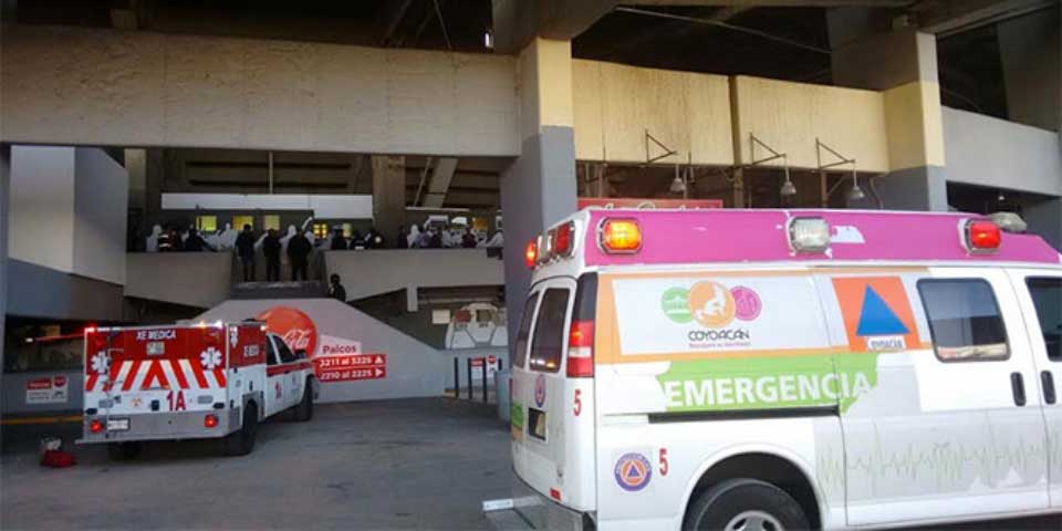 Muere trabajador al caer durante obras en Estadio Azteca