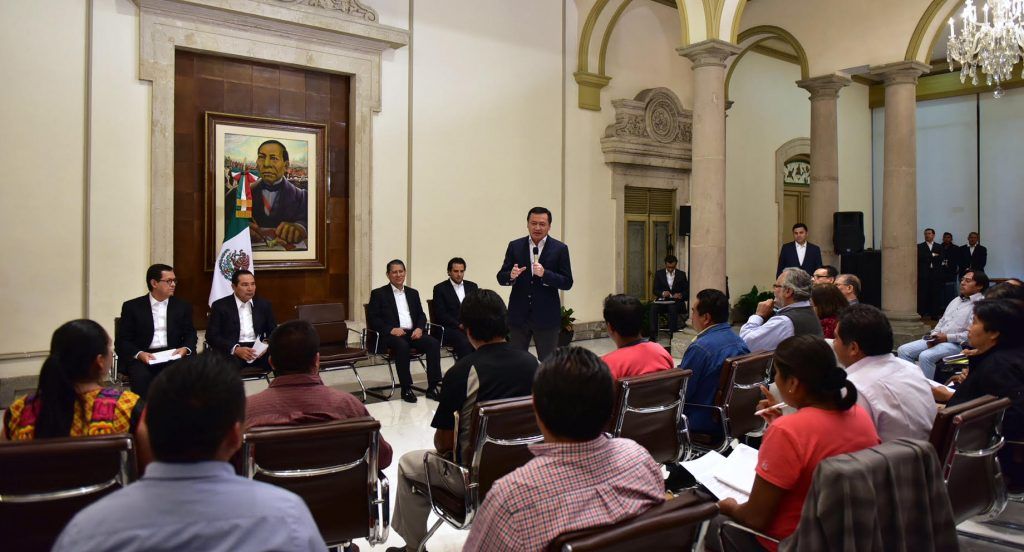 Representantes de Nochixtlán entregan pliego petitorio a Segob - unnamed-2-1-1024x552