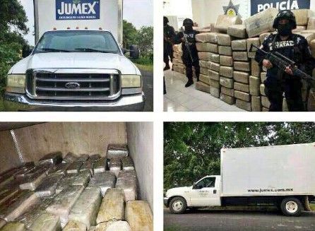 Decomisan 2.8 toneladas de mariguana en Veracruz - veracruz-mariguana-SP_Veracruz