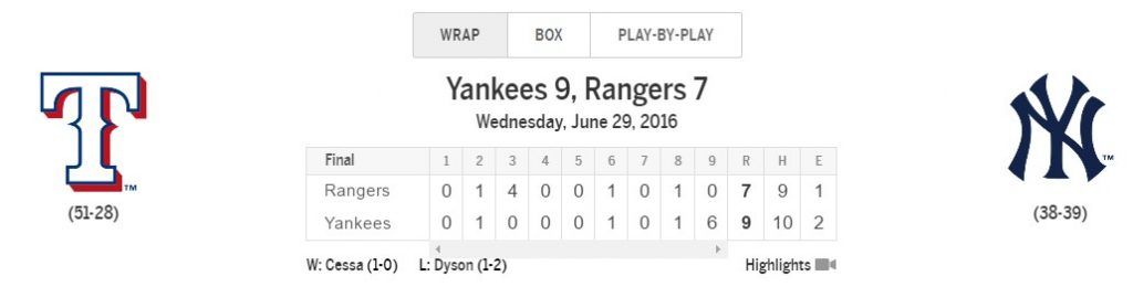 Pitcher mexicano logra primer triunfo con los Yankees - yankees-cessa-1024x260