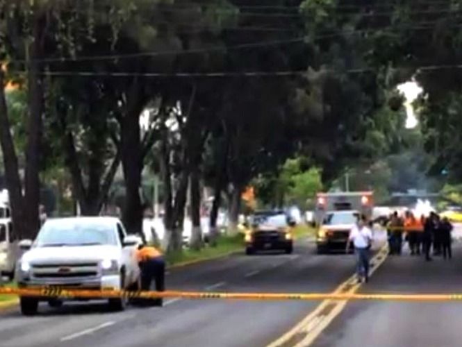 Asesinan a hombre afuera de Expo Guadalajara