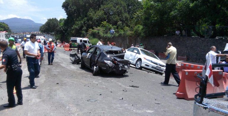 Muere hijo del director de medios de la Segob en accidente carretero