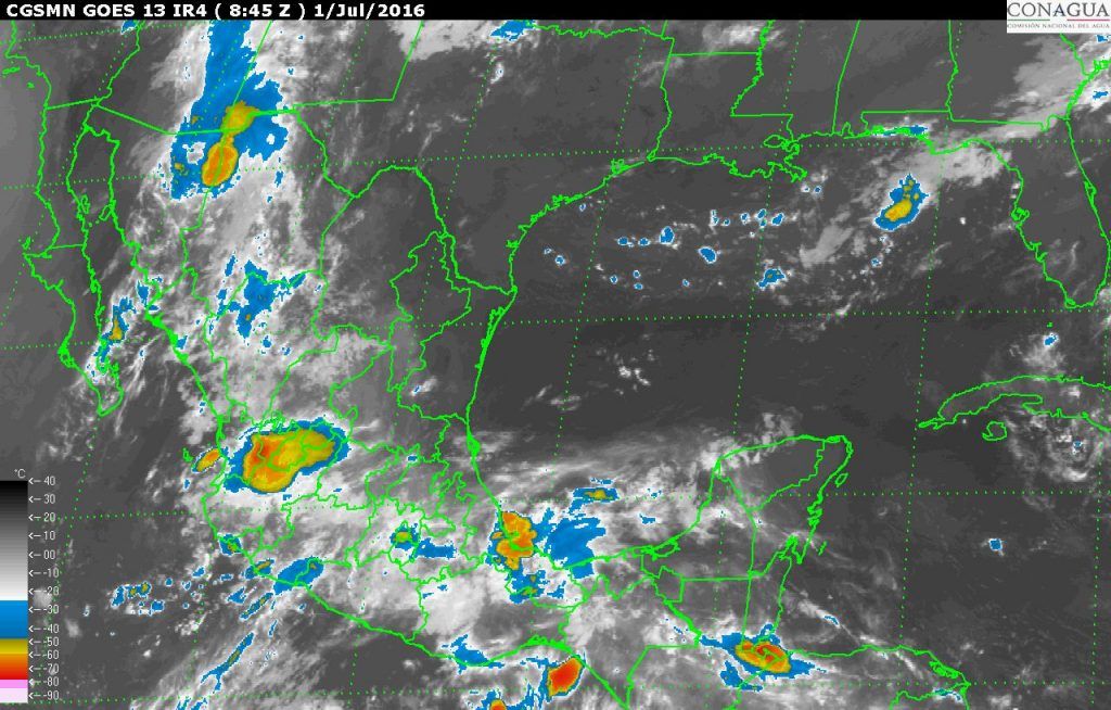 Lloverá en gran parte del país - 201607010845-1024x654