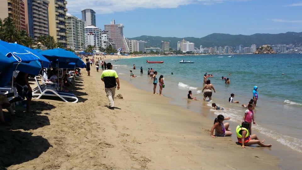 Alertan por Mar de Fondo en Acapulco