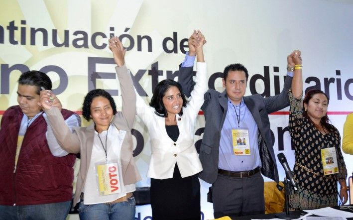 PRD no será cola de ningún partido: Alejandra Barrales