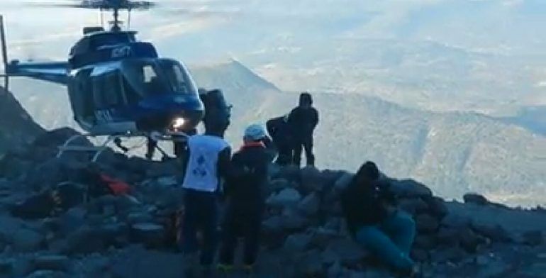 Muere un alpinista durante excursión en el Pico de Orizaba