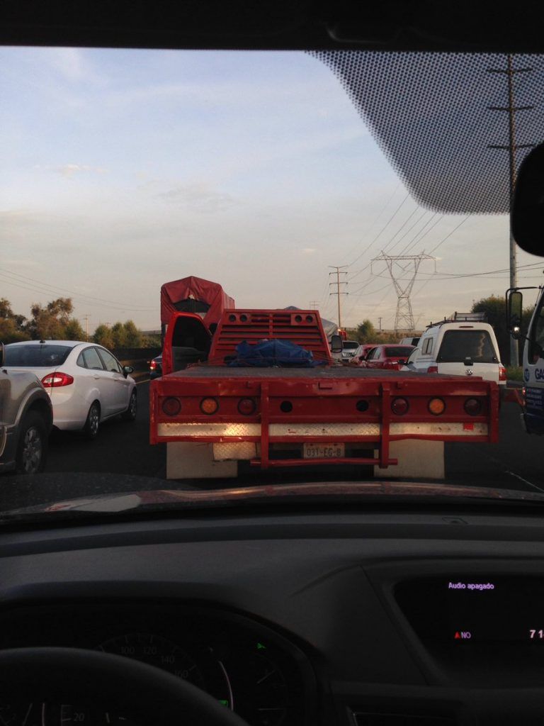 Bloquearon manifestantes la México-Puebla - Autopista-méxico-Puebla-768x1024
