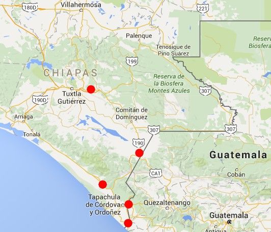 CNTE mantiene bloqueos en la Ciudad de México, Edomex, Chiapas, Oaxaca y Veracruz - Bloqueos-Chiapas