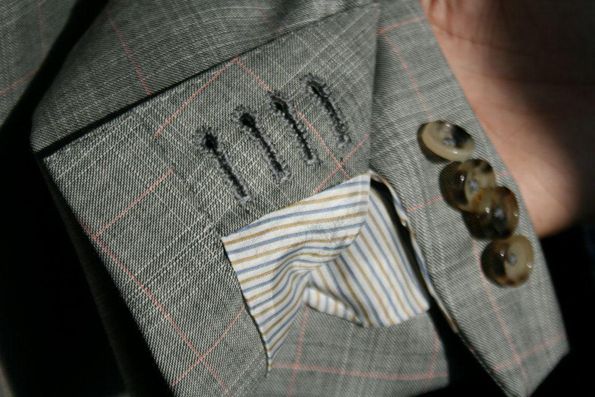 ¿Por qué los sacos tienen botones en las mangas? - Botones-reales-de-la-manga.-