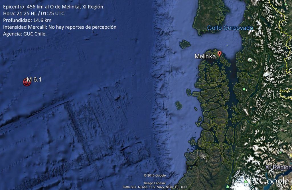 Sismo de magnitud 6.1 en Chile - CHile-1024x665