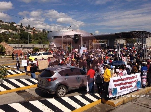 Bloqueos de la CNTE en la Ciudad de México - CNTE-Mexico-Cuernavaca-5jul-Radio-Centro