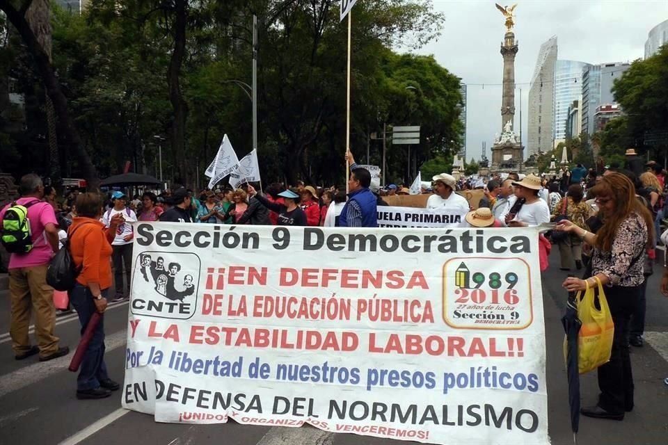 La reforma educativa no se cambia, solo la manera de aplicarla: Nuño - CNTE-Sección-9-Marcha-Reforma