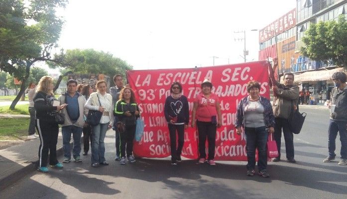 CNTE bloquea varios puntos de la Ciudad de México - CNTE-marcha-13jul-Coordinadora1DM3