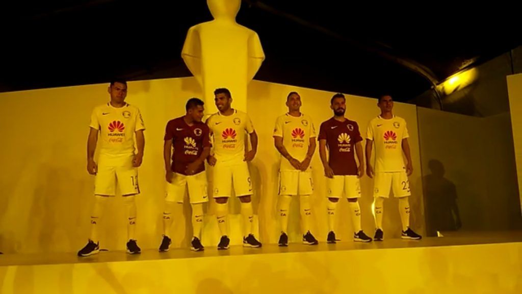 América presenta sus uniformes para el Apertura 2016 - Club-América-1024x576