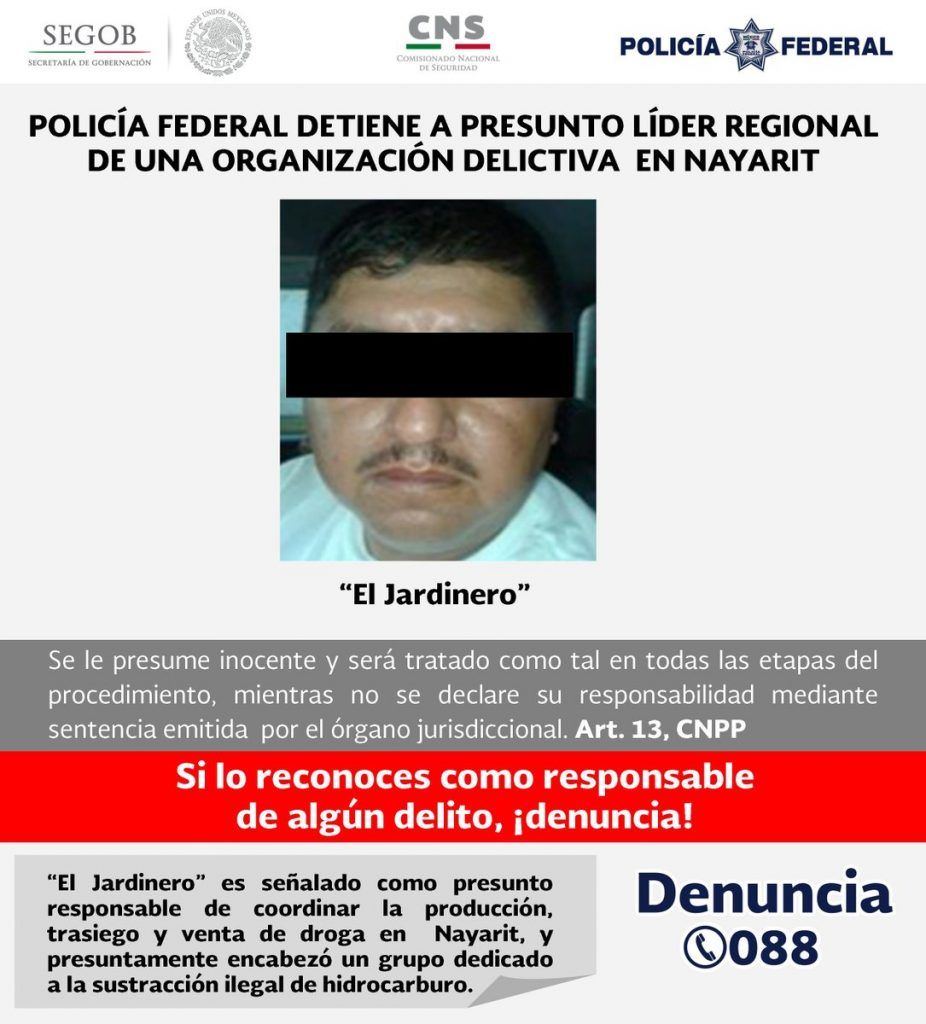 Detienen al "El Jardinero", líder del CJNG en Nayarit - El-JArdinero-926x1024