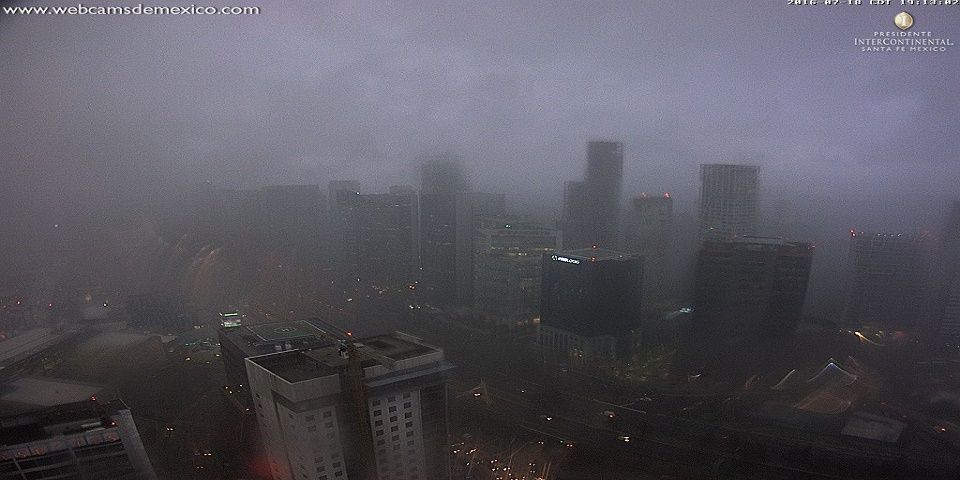 Se inunda el poniente del Valle de México