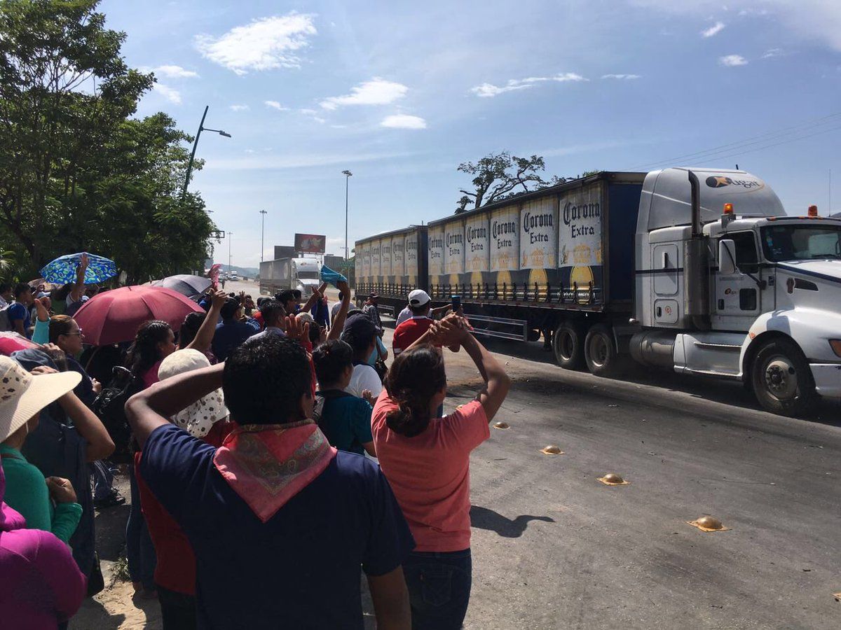 CNTE levanta bloqueos en Chiapas