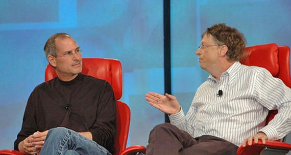 La nueva competencia entre las familias Gates y Jobs La nueva competencia entre las familias Gates y Jobs