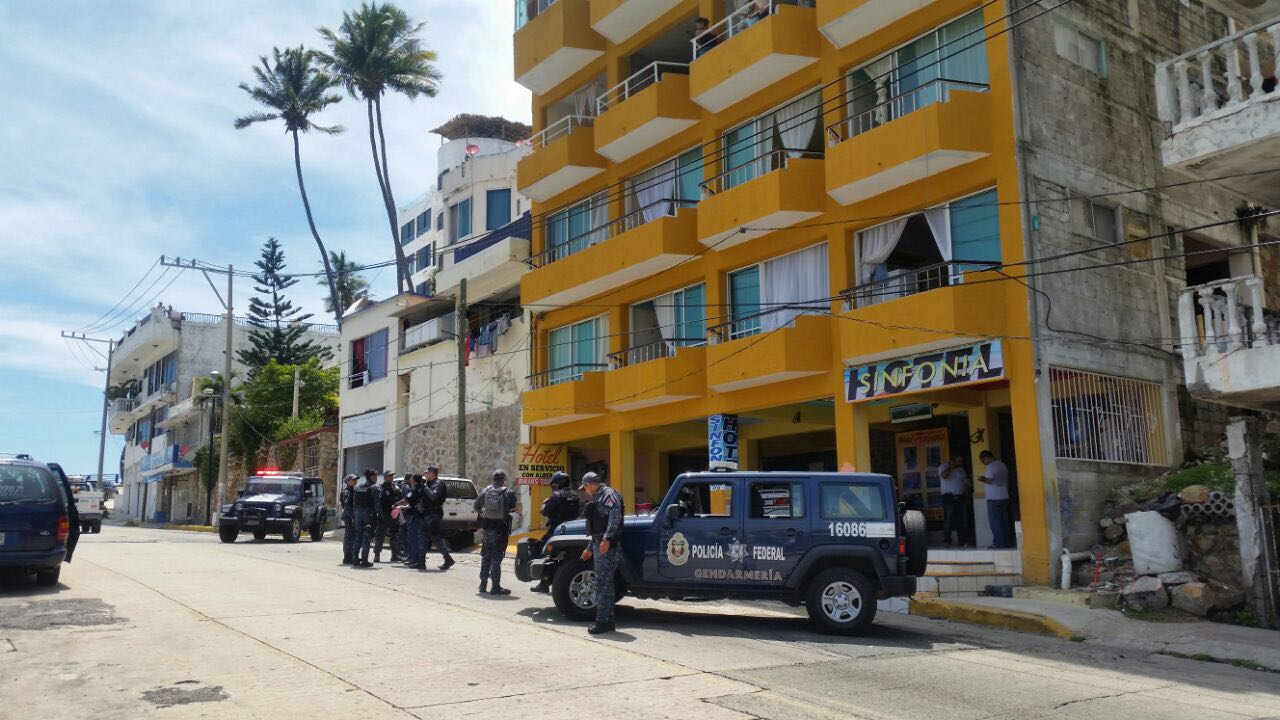 Atacan a balazos hotel cerca de zona turística de Acapulco