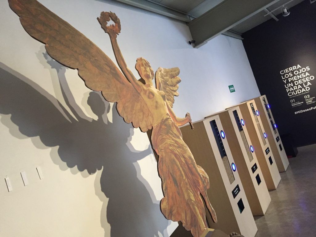 Ya abrió la Gran Maqueta de la Ciudad de México y fuimos a conocerla - Hay-un-área-en-la-que-los-visitantes-pueden-dejar-su-deseo-para-la-ciudad-1024x768