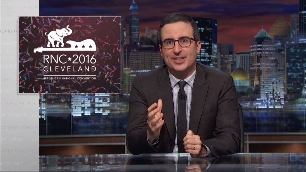 John Oliver compara a Donald Trump con personaje de Los Juegos del Hambre - John-Oliver-1024x576